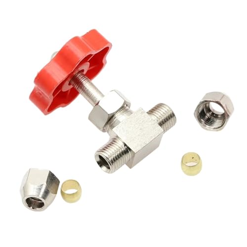 Vanne à globe de 12mm en métal type aiguille haute pression