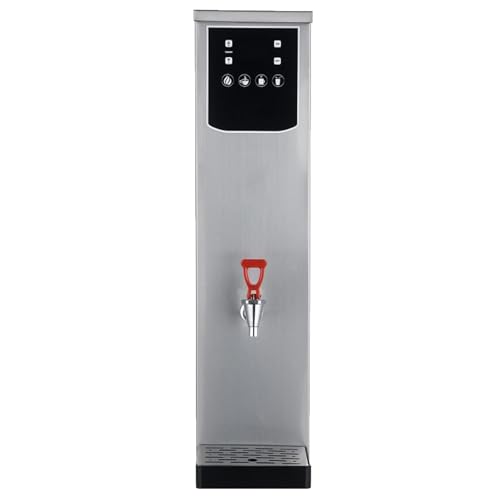 2500W Caldera comercial de agua, 10L Dispensador de agua caliente eléctrica con control digital, Calenco de Calentar rápido de acero inoxidable Tea Maker para Office Canteen, Non Drip Tap, High Capaci