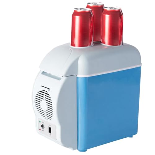 Refrigerador para Coche, Enfriador Portátil, 7,5L Modo Dual Termoeléctrico Frío-Calor, 12V CC para Coche, Acampada, Hogar, Silencioso Ahorrador de Energía, para Bebidas, Cuidado de la Piel