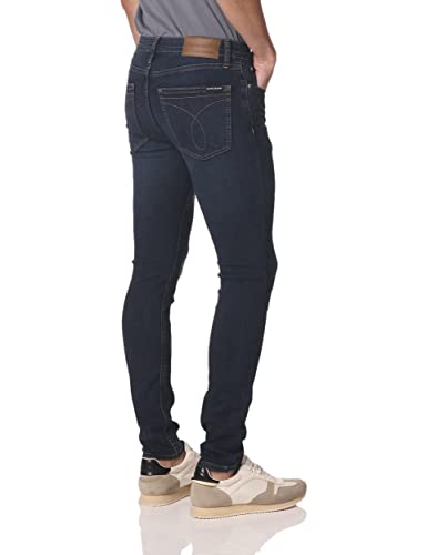Image of Calvin Klein Jeans Men's Rinse Skinny in Dark Wash