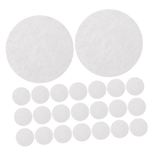 SOLUSTRE 500pcs Leak Proof Paper Cup Lids for Wedding Cafe Hotel Paper Cup Covers for Milk Tea Beverages