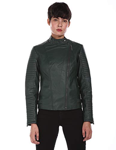 Red Detachable Hood Colour Block Gilet Jacket