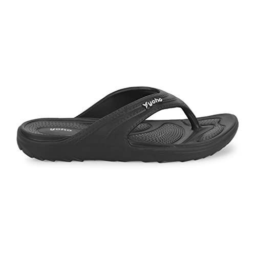 Image of YOHO Drizzle Soft Slippers for Women, Mild Acupressure, Lightweight, Anti Skid & Slip, Diabetic Footwear for Woman, Home Wear Bathroom Chappal for ladies | Waterproof Monsoon & Rainy Footwear