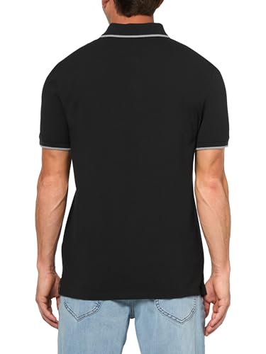 Image of Calvin Klein Men's Liquid Touch Polo Stripe with UV Protection