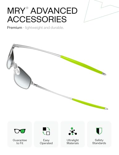 Image of Mryok Replacement Earsocks for Oakley Square Wire 2 (2014) Sunglasses - Options