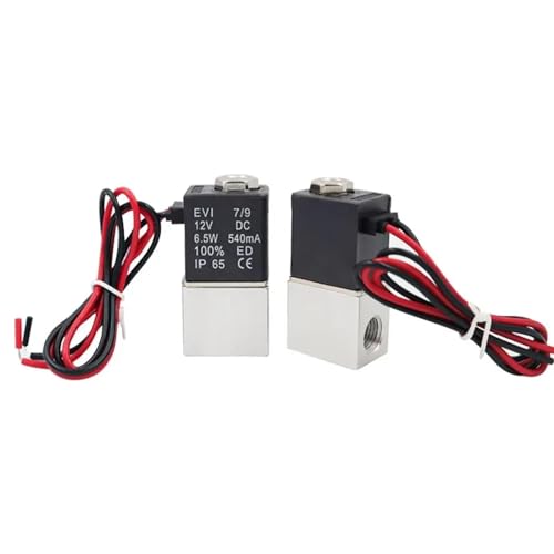 Électrovanne pneumatique 1/8 AC 110V 2 voies action directe normalement fermée