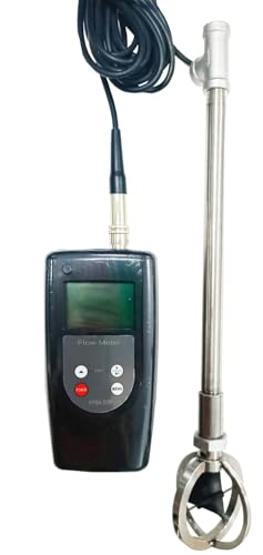 CNYST 水流速度計 ポータブル型水流速テスター と 測定範囲 0.01-5.00 m/s 誤差 ?1.5% 測定方法 ステム位置決め測定 LEDバックライト 明渠流速流量測定用