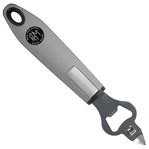 R&M Stainless Steel Soft-grip Bottle Opener, Cap opener image 4