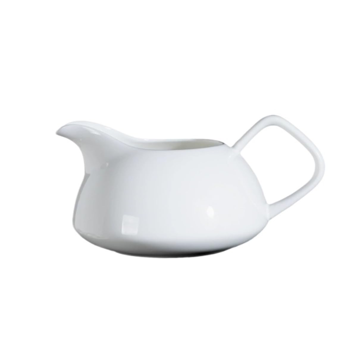 Salsiera Perfetta per Salse Set da tè in Porcellana Bone China Semplice in Bianca Sugoso Infusore Tazza Fiera Ristoranti E Feste
