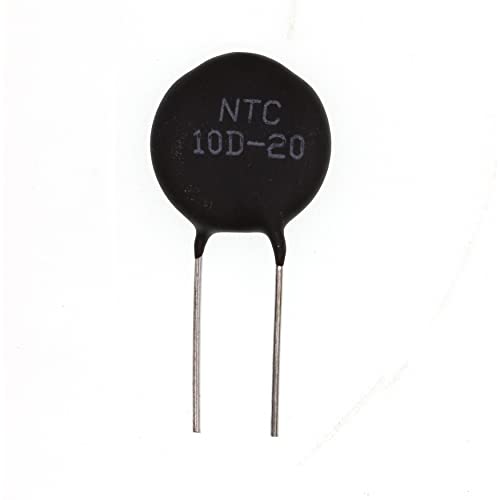 10 Pieces NTC 10D-20 10 Ohm MF72 Power Direct Heat Type Negative Temperature Coefficient Thermistor 20%