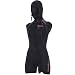 Bare 7mm Womens Sport Step-in Hooded Vest for Scuba Diving (10+, Pink)