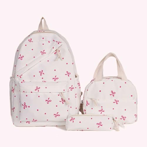 3-in-1 Tie Backpack Set with Lunch Bag for (Style 2)4