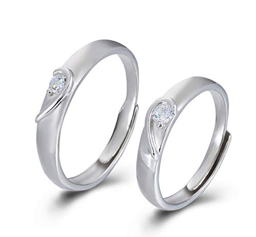 Bague argent 925 demi-cœur, l'éclat durable d'un anneau ouvert d'exception fait pour durer