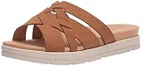 Easy Spirit Women's Star3 Slide Sandal, Brown 210, 9