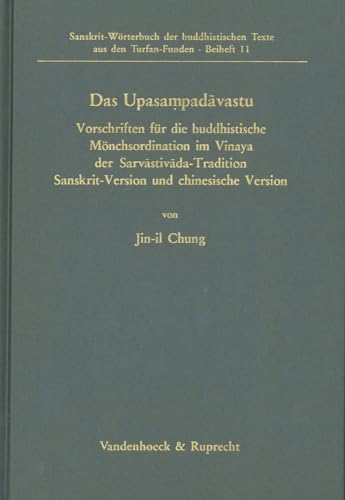 Das Upasampadavastu [German] 3525261640 Book Cover