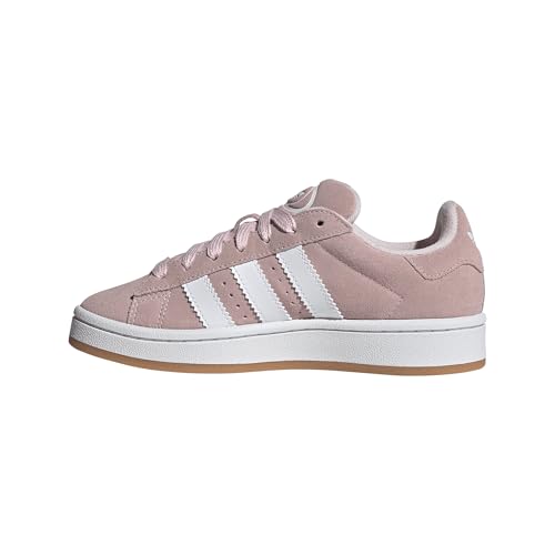 Image of adidas Campus 00s J Big Kid Shoes, Clear Pink /Cloud White /Gum, Size 4