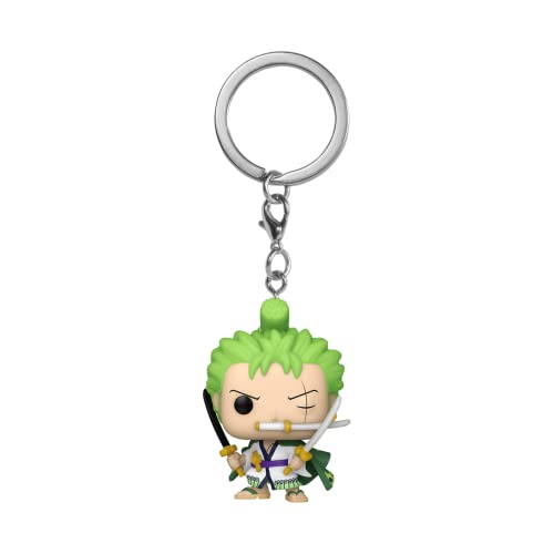 Funko POP! Keychain: One Piece - Roronoa Zoro Novelty Keyring - C...