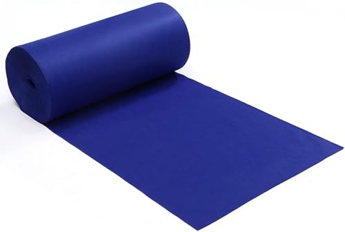 Tapis d'allée de mariage et de cérémonie découpable en tissu rouge 1,5 x 50 m