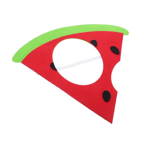 Healeved Cartoon-fruchtmaske Mit Wassermelonen-design Partymaske Mit Cartoon-motiven Filzmaske Für Festival Und Halloween-cosplay Atmungsaktiv Und Bequem Für Fotoshootings Und Partys