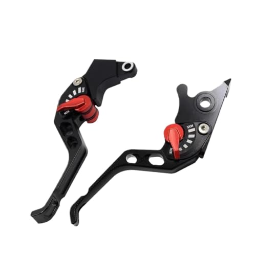 Leviers d'embrayage frein moto Fazer FZS600 noir finition en aluminium alu