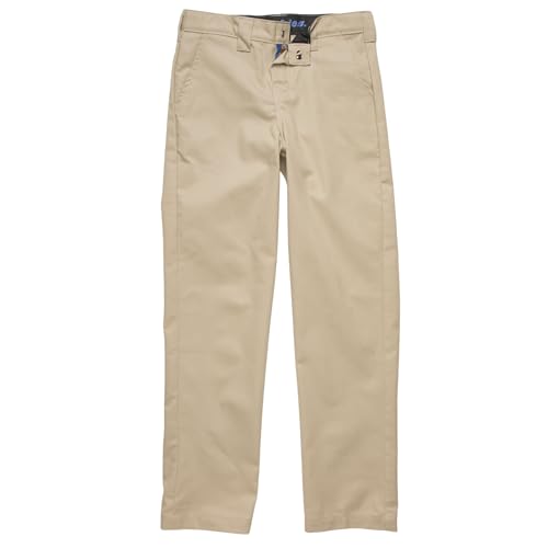 Dickies Boys' 850 Flex Twill Slim Taper Pant - Stretch School Uniform Pants, Wrinkle-Resistant, Durable Kids Trousers