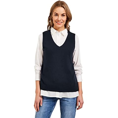 Cecil Damen B302222 Pullunder, deep Blue, L Cover