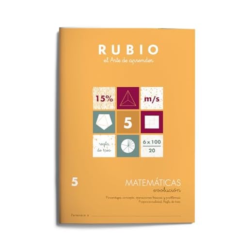 Problemas Rubio evolución, nº 5 (Matemáticas Evolución RUBIO)
