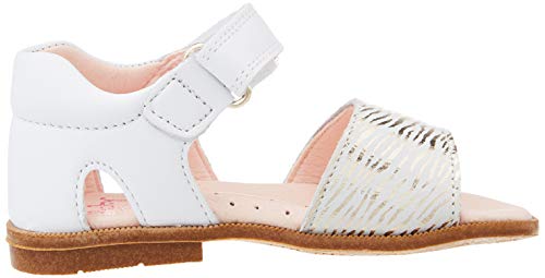 Pablosky 093600, Sandali Bimba 0-24, Bianco, 20 EU...