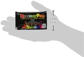 Mystical Fire Color Changing Packets Fire Pits Campfire Long-Lasting Enchanted Multi-Color Magical Family Fun for Indoor Fireplace or Outdoor Use (Modern, 50, Count) - 2