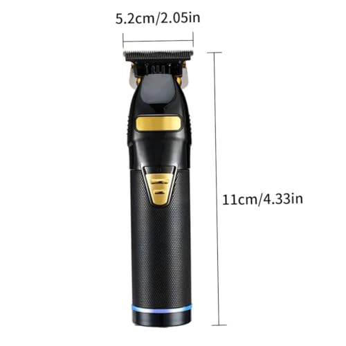 Cortapelos recargable USB con recortador de barba eléctrico para peluqueros 6