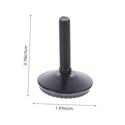 Niveladores de muebles ajustables giratorios con tornillo para estabilizar maquinaria pesada 3
