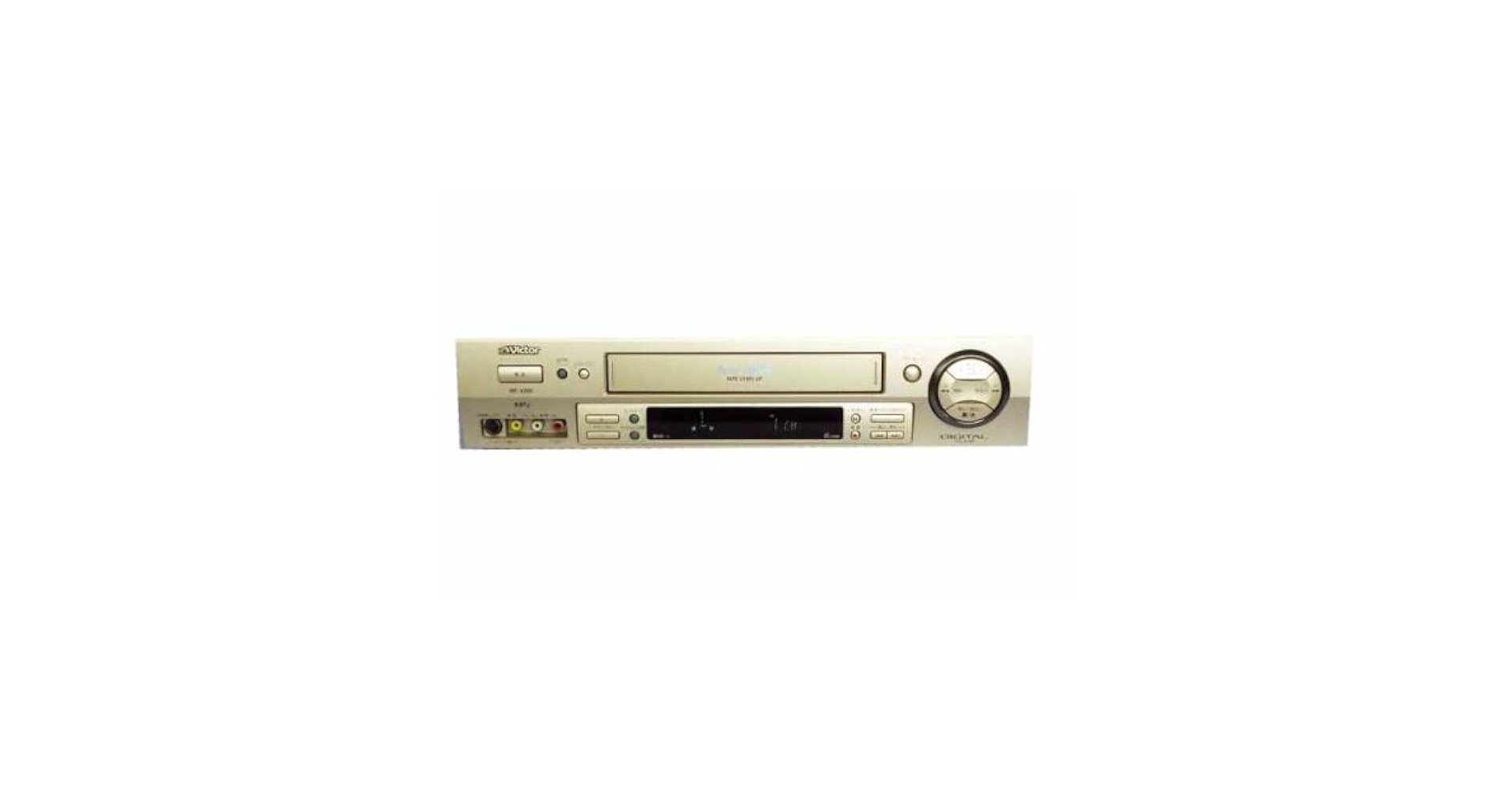 VICTOR s-VHSビデオデッキ HR-VXG200 ケーブル付   (デパート　高額品／常温倉庫) tf8su2k Amazon | VICTOR s-VHSビデオデッキ HR-VXG200 ケーブル付