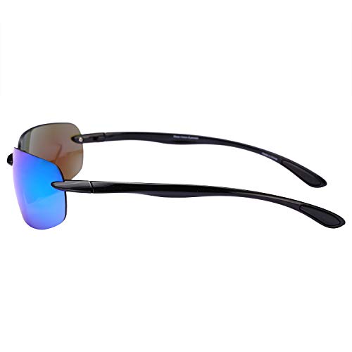 "The Influencer" Sport Wrap Polarized Sunglasses for Men and Women - Lightweight Frames3