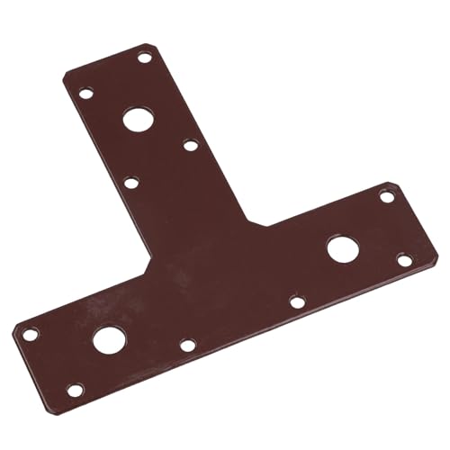 Plaques de fixation en forme de T 150x90x37 connecteur bois équerre angle droit - 3
