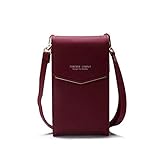 GXF-BAELLERRY Women Diagonal Package Korean Fashion Solid Color Multifunction Wallet Phone Package...