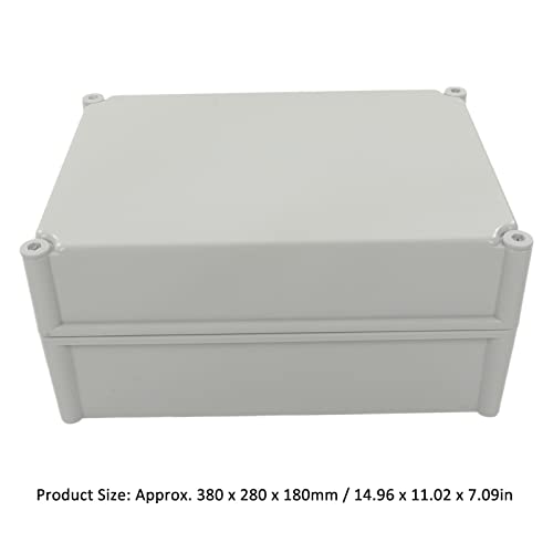 Boîte de distribution extérieure étanche 380x280x180mm en ABS robuste - 3