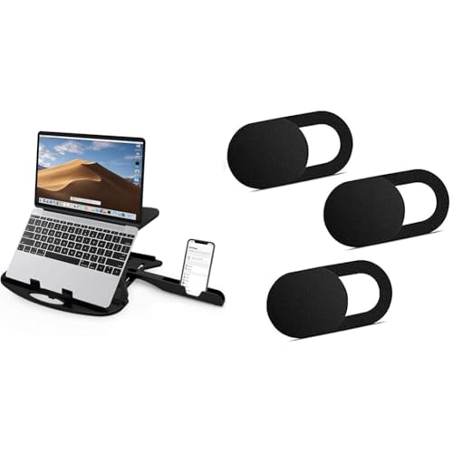 STRIFF Adjustable Laptop Tabletop Stand Patented Riser Ventilated...