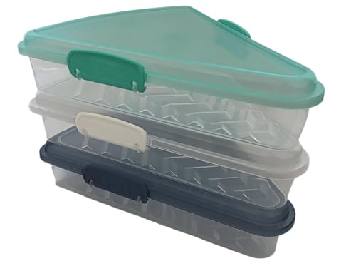 SureFresh Pizza Storage Containers with Click Lock Lids, 2 Pack, BPA Free, Dishwasher and Microwave Safe. Colors and lid design may vary. SureFresh Pizza Storage Containers with Click Lock Lids, 2 Pack, BPA Free, Dishwasher and Microwave Safe. Colors and lid design may vary.