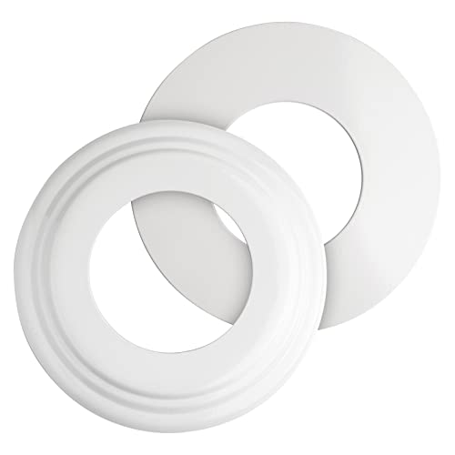 The Can Converter Light Recessed Beveled/Flat Canopy Converter R56-Whtfb Conversion Kit For 5" And 6" Cans #TOP1