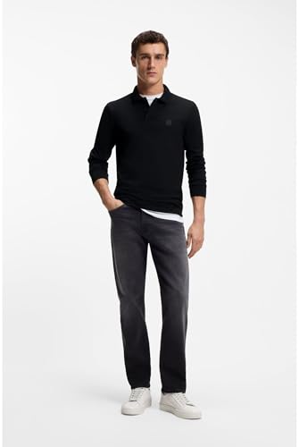BOSS Hommes Passerby Polo Slim en piqué de Coton Stretch