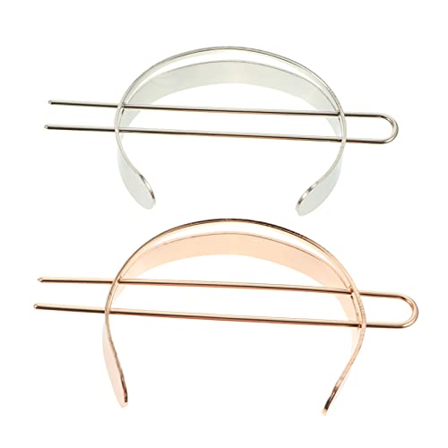 WRITWAA 2Piezas Horquillas Aleación Para Accesorios Chic Para Mujeres