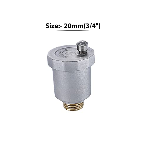 Image of R. N. Brass Solar Water Heater Pressure Release Automatic Air Exhaust 20Mm(3 /4 inch) Valve, Automatic Air Release Brass Vent Valve, Art-5200