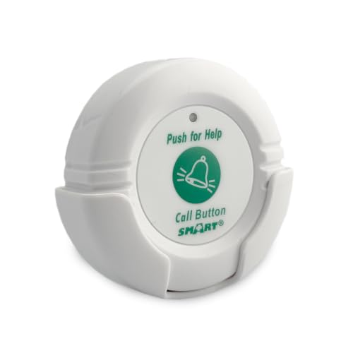 Image of Smart Caregiver Nurse Call Button - Replacement Transmitter for Economy Central Monitoring Unit - Add-On for Elderly Patient Monitoring