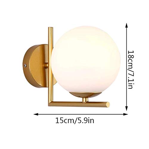 Globo creativo de metal interior para iluminar pasillos oscuros 8