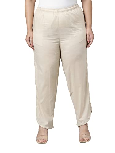 Image of GO COLORS Women Mid Rise Cotton Dhoti Pant