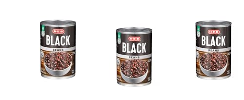 H-E-B Beans 15oz - 3 cans (Black)