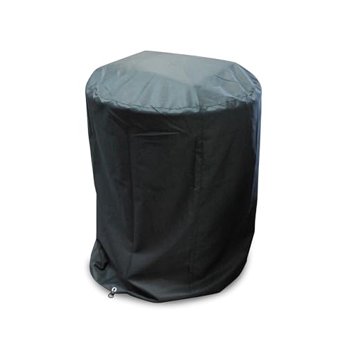 Frischluftküche Housse de protection ronde en polyester pour barbecue, sécurise contre les intempéries