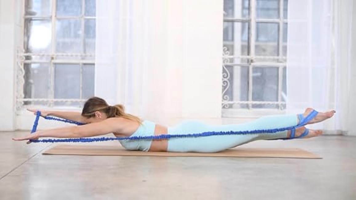 Konnections Fabric Covered Resistance Band Revolutionary Pilates Enhancement Tool for Strength, Flexibility and Precision
