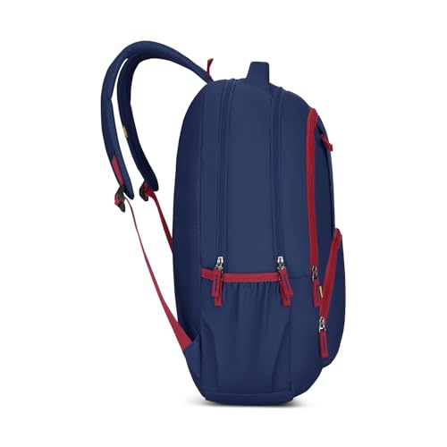 Image of Aristocrat Circuit Casual Backpack 40L | 3 Compartments with Quick-Access Front Pocket | Padded Shoulder Straps & Side Bottle Holders | Office & Travel Backpack for Men & Women