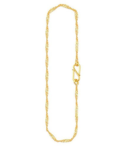 RS SWARN 18K Bis Hallmarked Gold Chain 